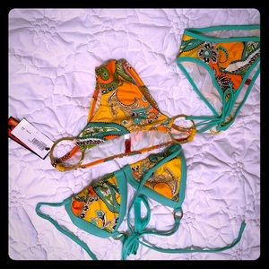 Two small bottoms and one top